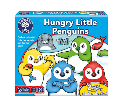 Joc de societate Pinguini Mici si Flamanzi HUNGRY LITTLE PENGUINS